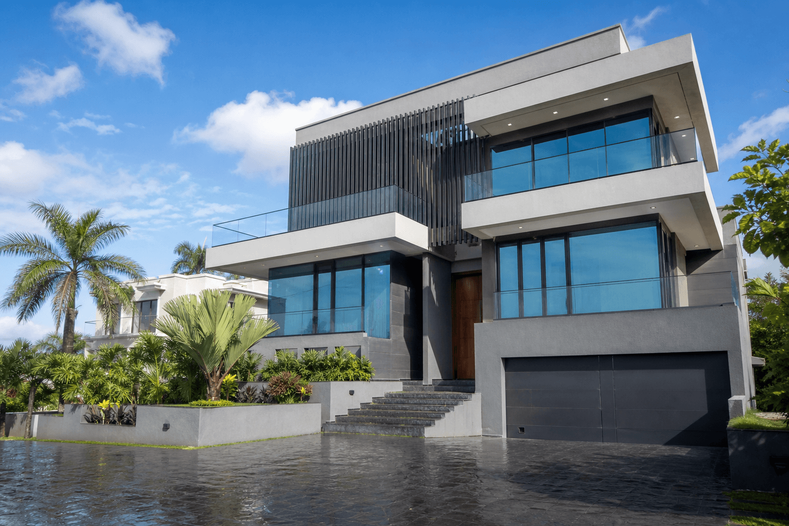 Climate-Resilient Durability — modern Nigerian luxury villa